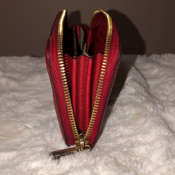 Michael Kors small red wallet - Picture 6 of 9